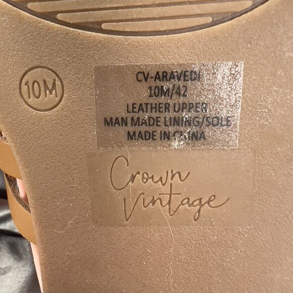 Crown Brown Women's Sandals - Picture 11 of 16